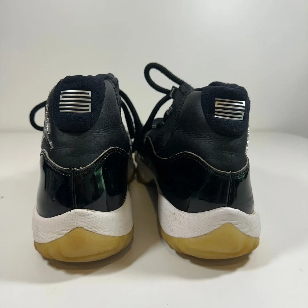 Air Jordan 11 Retro Jubilee 25th Anniversary Black White Mens Size 11